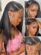 Dorsanee 250 Density Straight 13x4 Transparent HD Lace Frontal Human Hair Wig