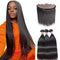 Dorsanee Hair Straight Human Hair Bundles With Frontal 13x4 HD Transparent Lace Front Wig - Dorsanee Hair