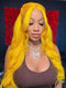 Dorsanee Yellow 200 Density 13×4 Lace Frontal Body Wavy Human Hair Wigs