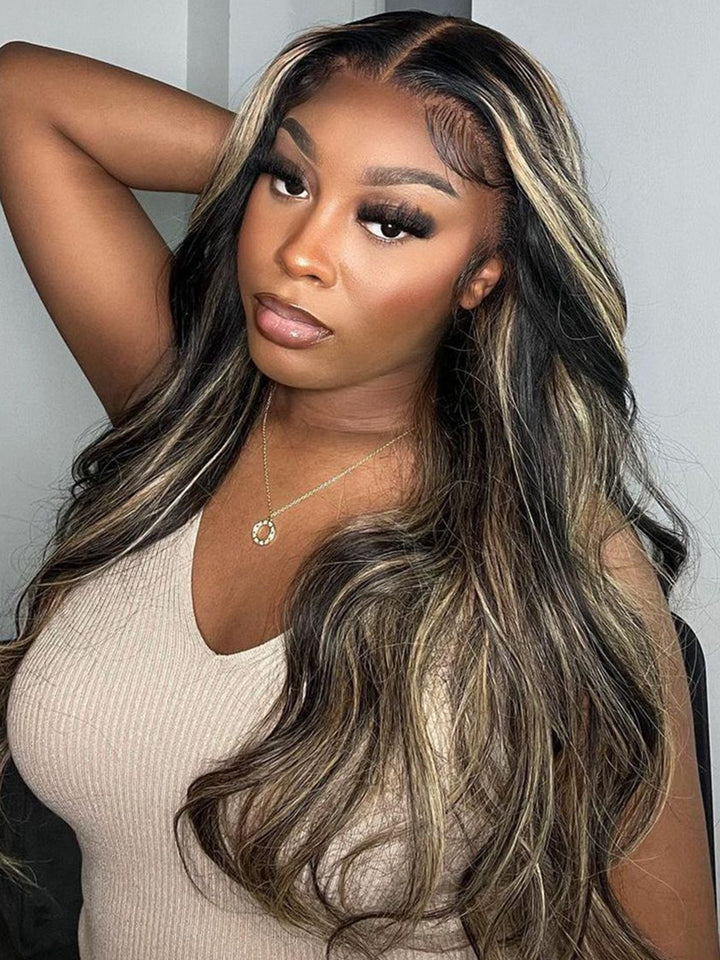 1B_27_Highlight_Body_Wave_5x5_13x4_HD_Lace_Frontal_Wig_Colored_Hair_100%__Human_Hair
