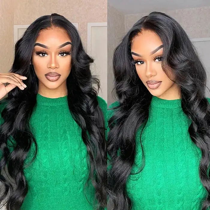 Dorsanee Hair Body Wave Human Hair Wigs 6x6 Lace Closure Wig HD Transparent Lace Wigs Human Hair Wig