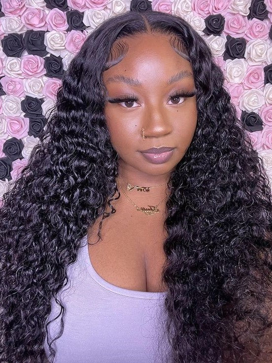 Dorsanee Hair Water Wave 5x5 HD Transparent Lace Closure Wig Human Hair Wig
