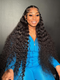 Dorsanee 42 40 38 36 34 32 30 inch Water Wave 13x4 Lace Front Wet and Wavy Human Hair Wig