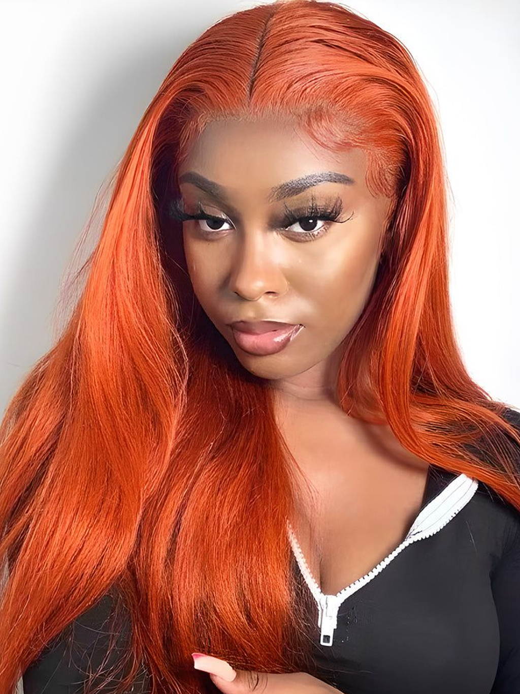 #350_Colored
_Straight_HD_Lace_Front_Wigs_Human_Hair_250_Density_Transparent_Lace_Frontal_Wigs_Pre_Plucked_with_Baby_Hair