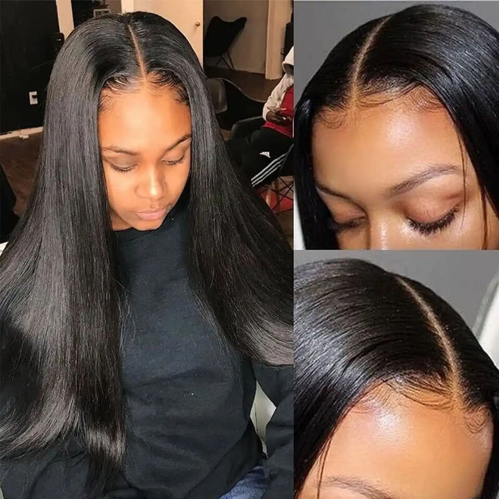 Dorsanee Hair Straight 6*6 HD Lace Closure Wig Transparent Lace Wigs Human Hair Part Lace Closure Human Hair Wigs