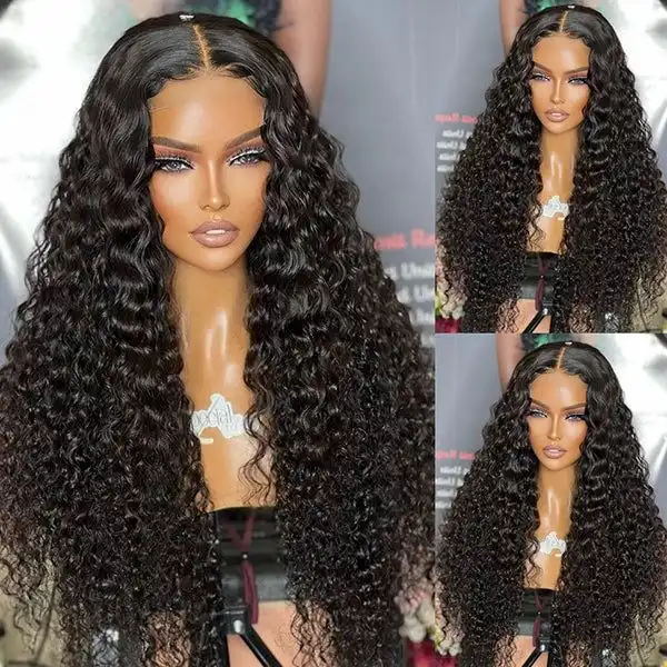 Dorsanee Hair Deep Wave Hair HD 6x6 Closure  FInvisible Lace Pre-plucked Human Hair Wig