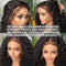 Dorsanee Hair 4C Kinky Edge Wig Realistic Hairline Jerry Curly 13x4 Lace Front Wig for woman