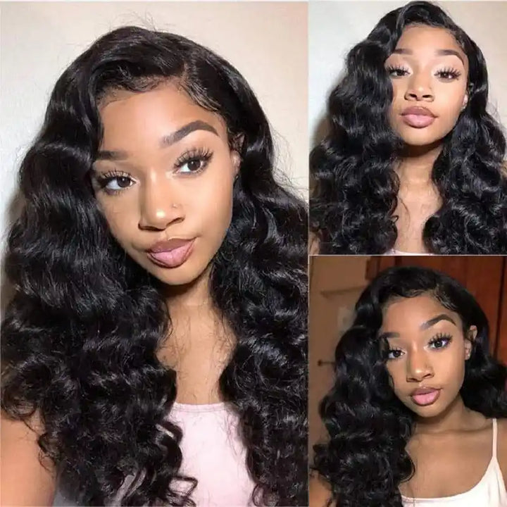Dorsanee Hair 6x6 HD Invisible Lace Closure Wig Loose Wave 100% Virgin Human Hair Wig