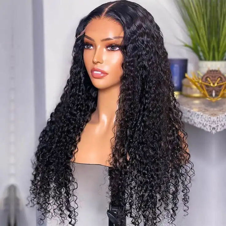 Dorsanee Hair Curly 6x6 HD Lace Closure Curly Human Hair Wigs for woman