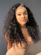 Dorsanee Pre Plucked 13x4 Transparent Lace Front Kinky Curly Virgin Human Hair Wig