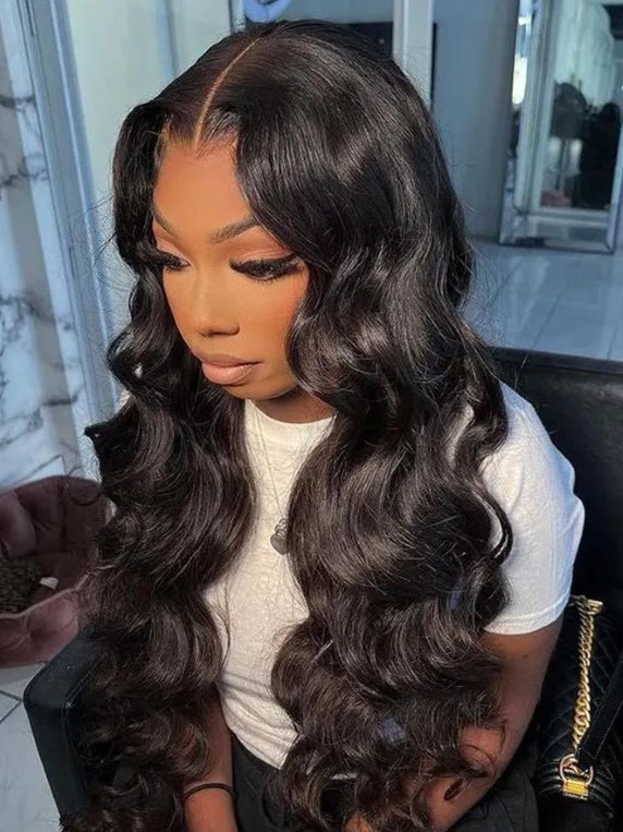 Dorsanee 30 32 Inch 250 Density 13x6  HD Lace Front Body Wave Human Hair Wigs