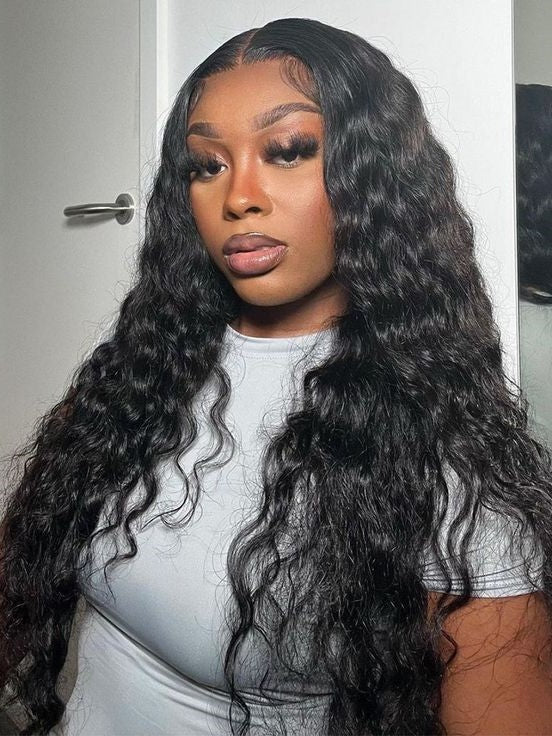 Dorsanee Hair Water Wave 5x5 HD Transparent Lace Closure Wig Human Hair Wig