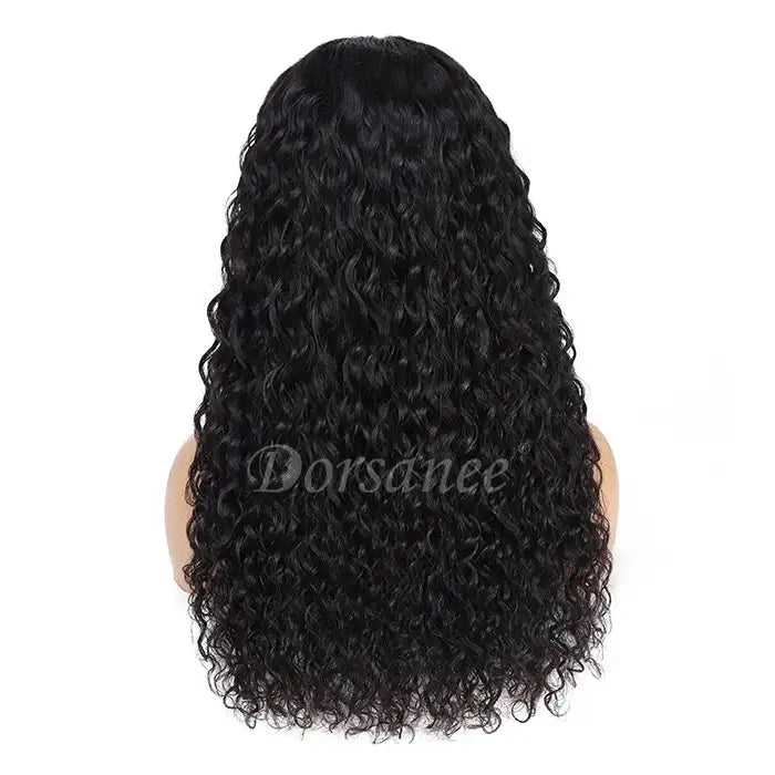 Dorsanee Hair Water Wave 5x5 HD Transparent Lace Closure Wig Human Hair Wig for black woman