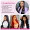 Dorsanee Hair Straight 13x4 Transparent HD Lace Frontal Brazilian Wigs Human Hair Wig