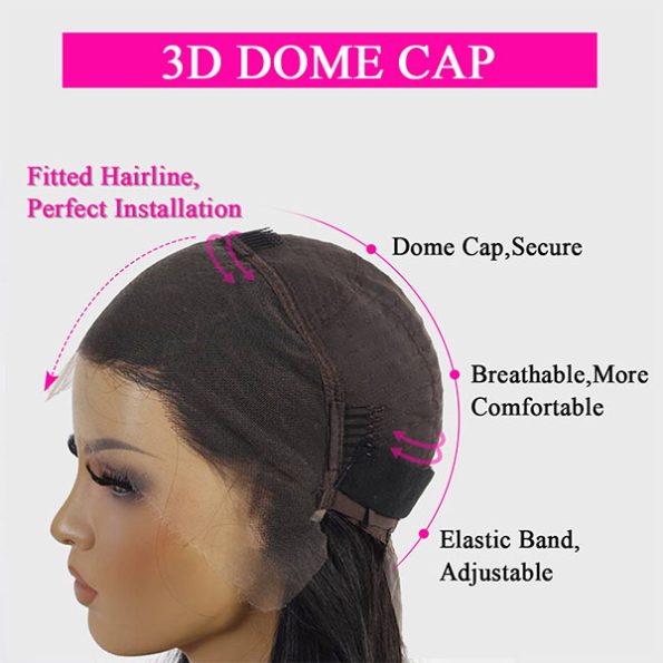 Short Bob Water Wave Lace Front Wigs 13x4 Frontal Human Hair Wig - Dorsanee Hair