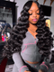 Dorsanee 300 Density Loose Deep Curls 13x4 HD Lace Front Virgin Human Hair Wigs