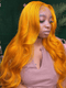 Dorsanee Ginger Orange Body Wave 13x4 HD Lace Front Virgin Remy Human Hair Wigs