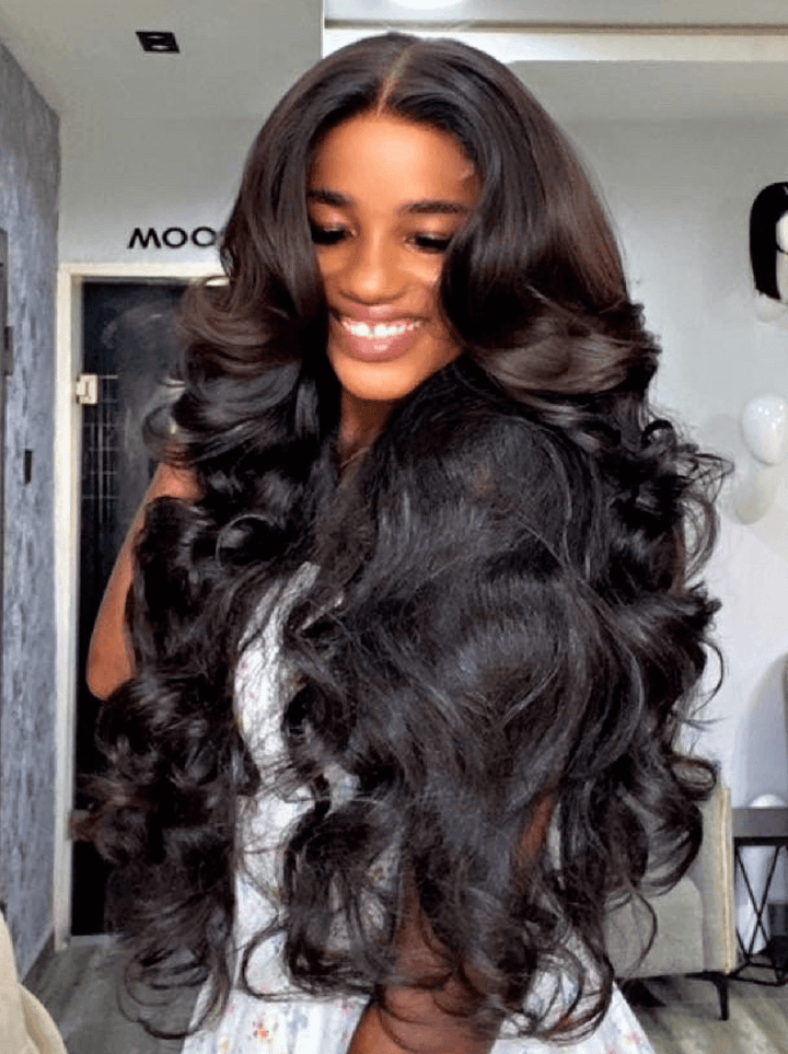 Dorsanee 250 300 Density Body Wave 13x4 HD Lace Front Virgin Human Hair Wigs