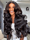 Dorsanee 250 300 Density Body Wave 13x4 HD Lace Front Virgin Human Hair Wigs