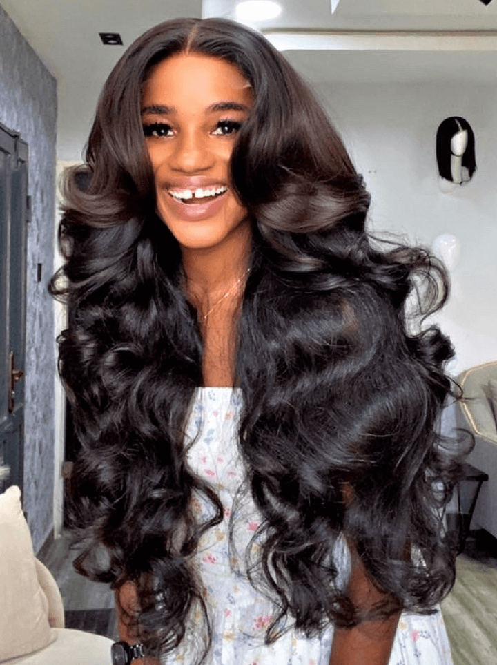 Dorsanee 250 300 Density Body Wave 13x4 HD Lace Front Virgin Human Hair Wigs