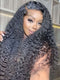 Dorsanee 250 300 Density Deep Wave Curly 13x4 Lace Front Virgin Human Hair Wigs