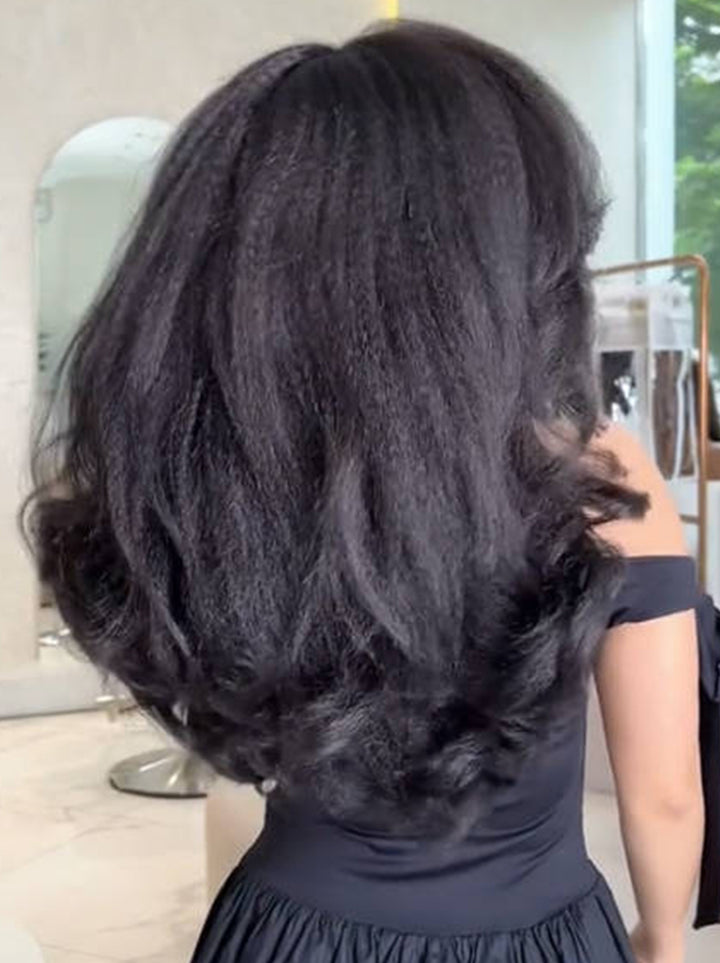 Dorsanee 300 Density Yaki Loose Body Wave Premium Virgin Human Hair Wigs