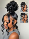 Dorsanee 360 Full Lace Ventilated Human Hair Wigs Straight Body Loose Deep Wave Hair Wig