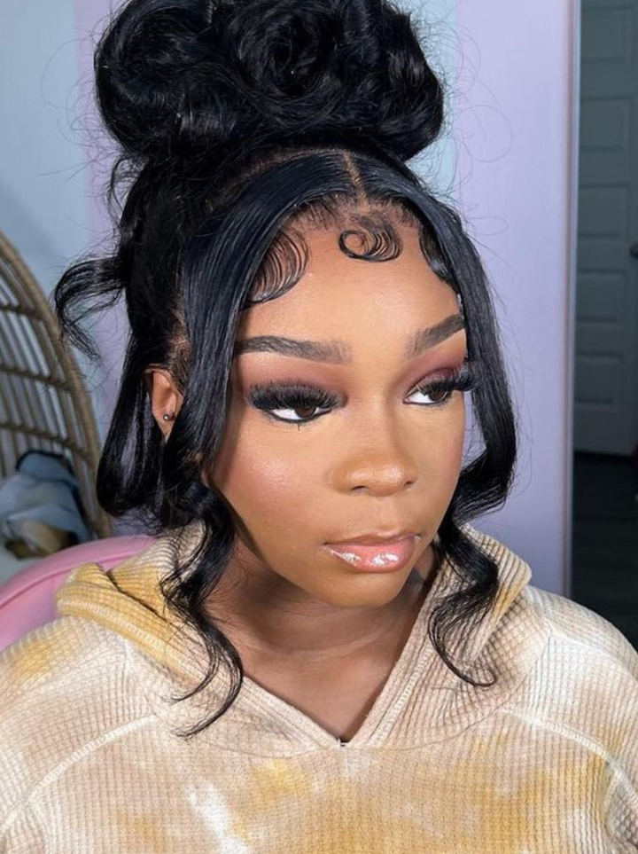 Dorsanee 360 Ventilated Full Lace Frontal Loose Wave Curls Virgin Human Hair Wigs