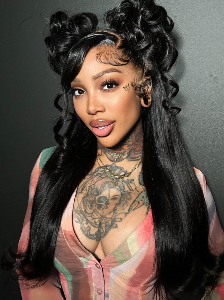 Dorsanee 360 Ventilated Lace Frontal Straight Weave Human Hair Wigs 250 Density