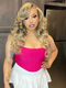 Dorsanee Ash Blonde 200 Density 13x4 Lace Front Body Wave Virgin Human Hair Wigs