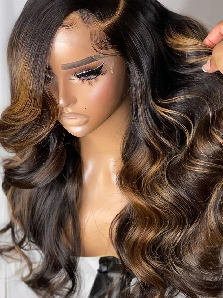 Dorsanee_Balayage_Brown_Highlights_Colored_Body_Wave_Wig_13x4_Lace_Frontal_Human_Hair_Wigs_For_Women_Popular
