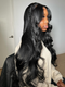 Dorsanee Black Friday 30 32 inch Long 13x4 Lace Front Body Wave Virgin Human Hair Wig