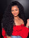 Dorsanee Bouncy Spiral Loose Water Wave Curls 13x4 Lace Front Virgin Human Hair Wigs