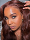 Dorsanee Dark Chestnut Chocolate Brown 13x4 Lace Front Body Wave Human Hair Wig