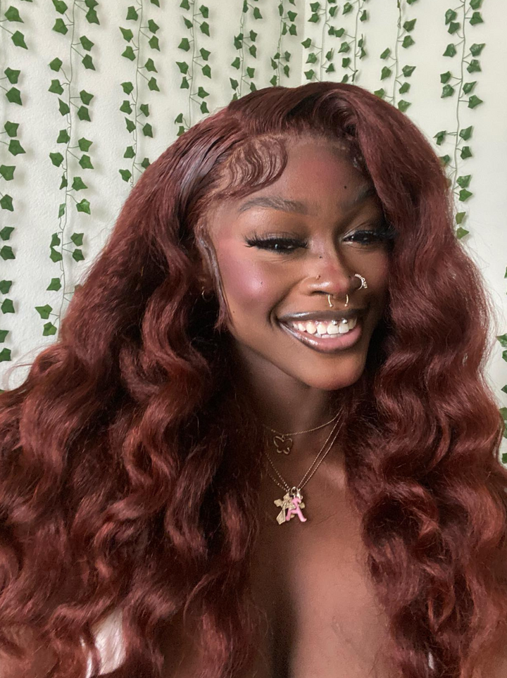 Dorsanee Hair Lace Parting Max Glueless Wig Bouncy & Voluminous Wand Curls Pre-Cut 13x4 Frontal HD Lace Wig