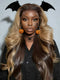 Dorsanee Halloween Cosplay Peekaboo honey Blonde Brown Dark Roots 13X4 Lace Front Human Hair Wigs