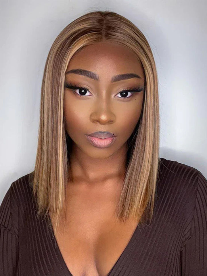 Dorsanee_Hair_4_27_Highlight_Straight_Bob_Wigs_4x4_Lace_13x4_Lace_Front_Human_Hair_Wig_Ombre_Colored_Hair