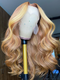 Dorsanee Honey Blonde Tea Light Brown Body Wave 13x4 Lace Front Human Hair Wigs