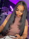 Dorsanee 250 Density Layered Cut 13x4 Lace Front Straight Human Hair Weave Wigs
