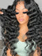 Dorsanee Loose Deep Wave 4x4 Lace Closure Human Hair Wigs Per Plucked With Baby Hair