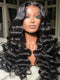 Dorsanee Loose Deep Wave Wig 4x4 Lace Closure Human Hair Wigs Per Bleached Plucked With Baby Hair For Women