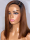 Dorsanee Ombre 1B/30 Natural Black Dark Brown Wig 4x4 13x4 Lace Closure Front Human Hair Wigs Short Bob Wig Per Plucked