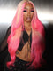 Dorsanee Ombre Blonde Pink 13x4 Lace Front Virgin Human Hair Wigs 200 Density