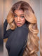 Dorsanee Ombre Brown Strawberry Honey Blonde 13x4 Lace Front Human Hair Wig