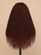 Dorsanee Reddish Brown Jerry Curly Hair 5x5 13x4 Lace Front Human Hair Wigs