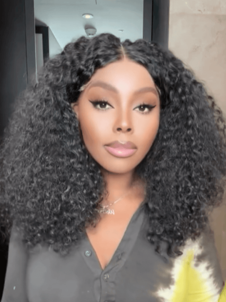 Dorsanee Short Bob Wig Deep Water Wave 13x4 Lace Front Human Hair Wigs