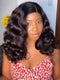 Dorsanee Shoulder Length Short Bob Loose Wave 13x4 Lace Front Human Hair Wigs