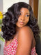 Dorsanee Shoulder Length Short Bob Loose Wave 13x4 Lace Front Human Hair Wigs