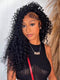Dorsanee Tight Spiral Curls 13x4 Lace Front Virgin Human Hair Wigs 250 300 Density