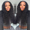 Dorsanee 250 Density 13x6 HD Lace Front Deep Wave  Curly Human Hair Wigs